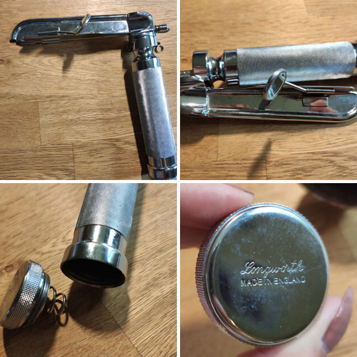 Old Object With Mirror, Foldable, Can Be Opened And From "Longworth"