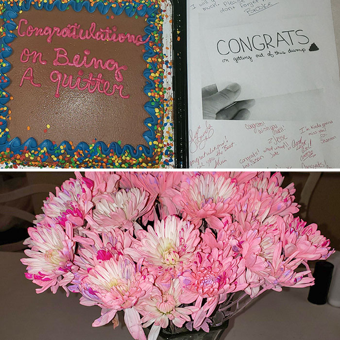 My Coworkers Threw Me A Surprise Going Away Party And I Can't Stop Smiling