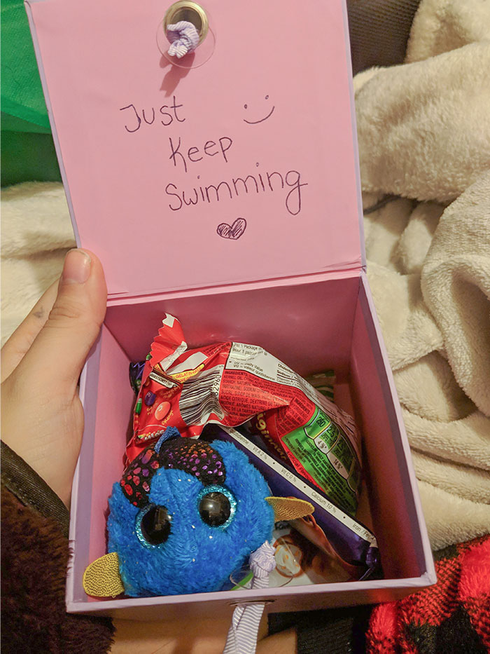 Just Went Through A Messy Breakup, My Coworker Gave This To Me When She Found Out