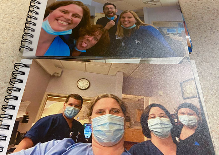 I’ve Been Snapping Selfies On Unattended Phones At Work. Today My Coworkers Gave Me Photo Albums Of The Selfies They Found On Their Phones