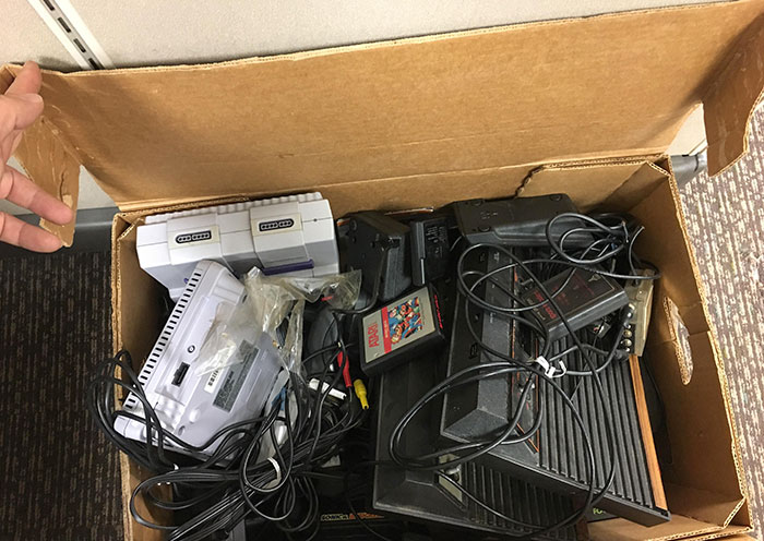 My Older Coworker Dropped This Off For Me After Hearing I Like Retro Games