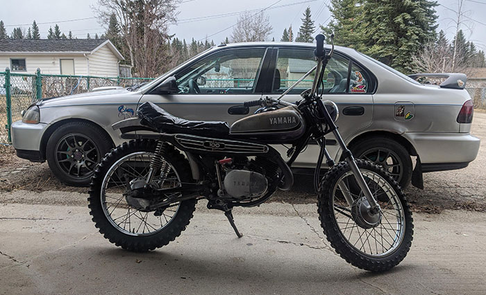 The Bike I Got For Free As Payment For Piling Wood For A Coworker