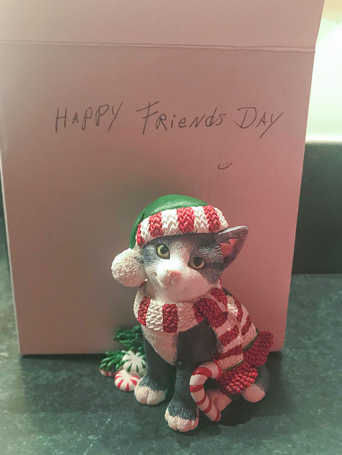 The Janitor At My Mom’s Work Bought Her A Fancy Christmas Ornament With This Written On The Box