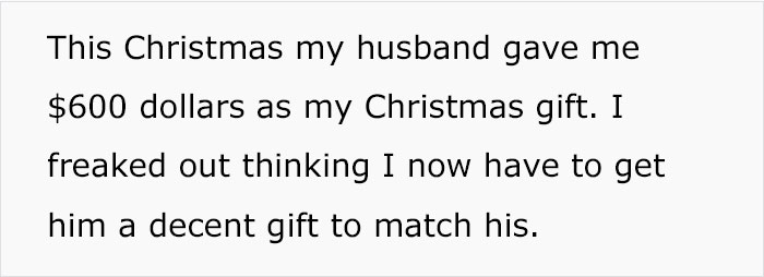 Husband Lashed Out At His Wife In Front Of His Family For Buying The Cheapest Thing On His Wishlist, Said She Ruined Christmas
