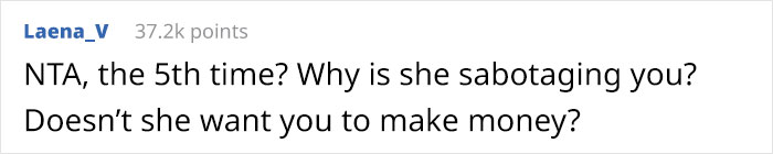 After His Pregnant Wife Ruined 5 Job Interviews For Him, Husband Puts His Foot Down And Says She&rsquo;ll Have To Get Back To Work After Giving Birth