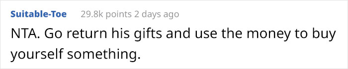 Breadwinner Wife Is Accused Of Being Materialistic After She Tells Her Husband She&rsquo;d Like A Small, Symbolic Christmas Gift