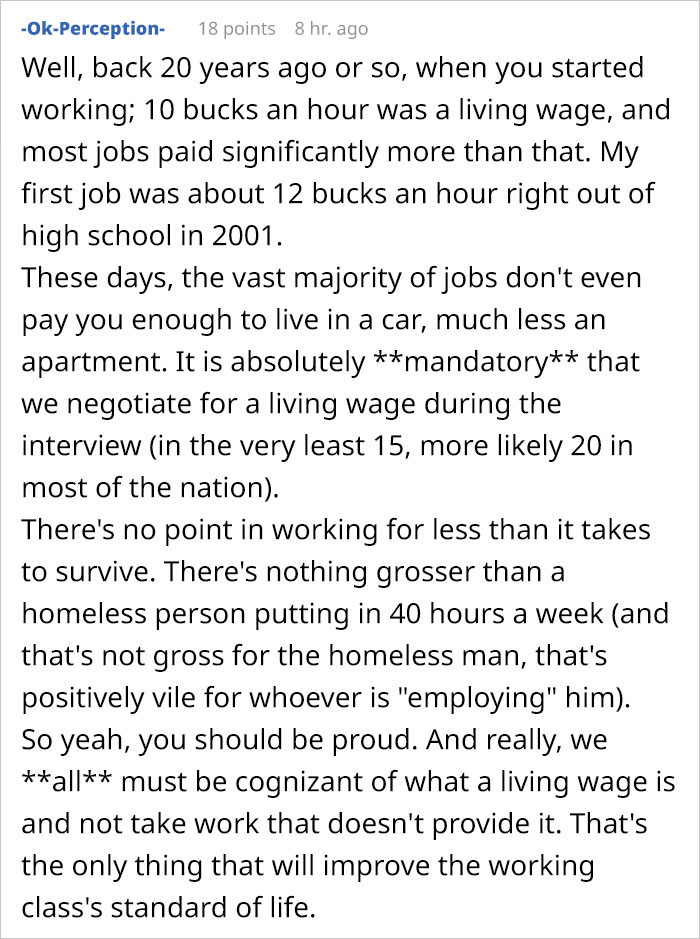 Woman Shares A Lesson She Learnt From Her 19 Y.O. Daughter Who Wouldn't Settle For A Job Paying Only $9 An Hour