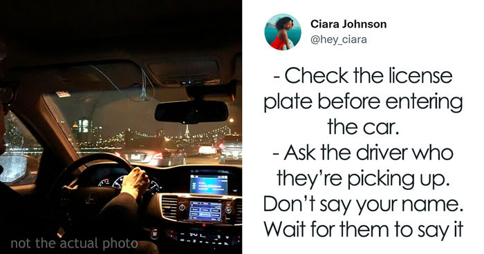 Woman Tweets Story Of How Checking An Uber Driver’s License Plate Saved Her From Possibly Being Trafficked