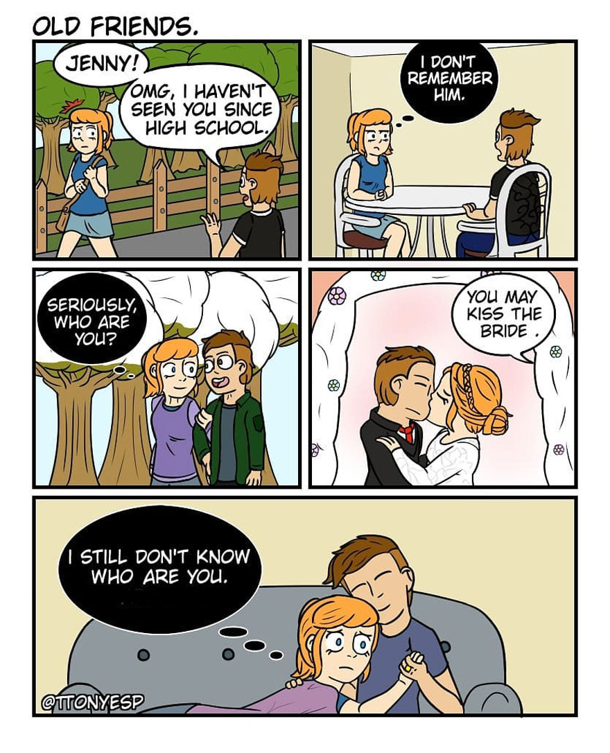 39 New Hilarious Comics By Tony Esp With Dark Endings