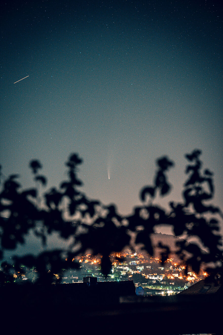 May 2021 – C/2020 F3 (Neowise). Shot From My Parents Garden, Plettenberg