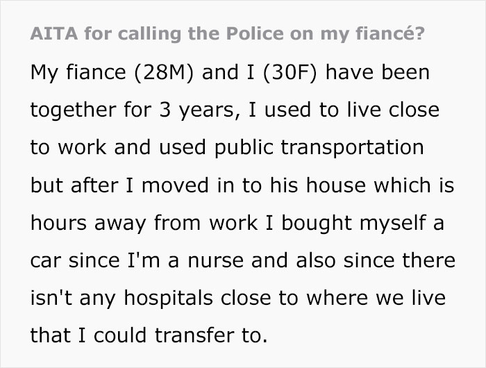 A Nurse Contacted The Police After Her Partner Took Her Car To Celebrate New Year&rsquo;s Eve Before Her Upcoming Shift