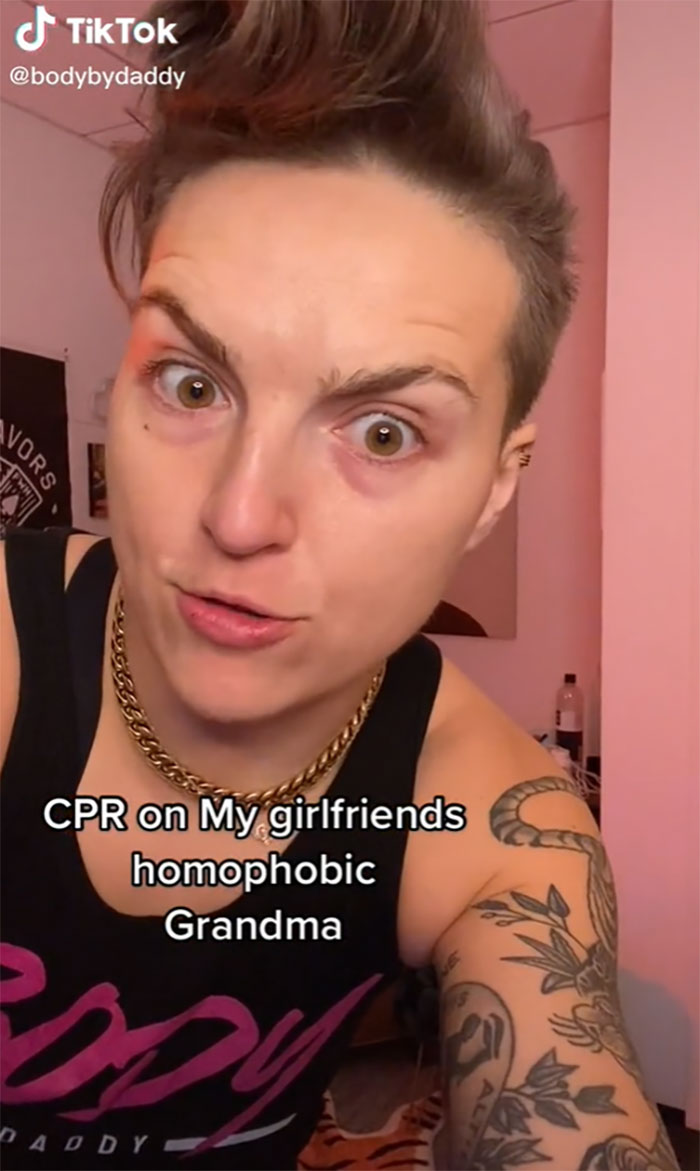 Woman Shares How She Saved Her Girlfriend's Grandma's Life During Christmas Dinner After She Made Homophobic Remarks At The Table