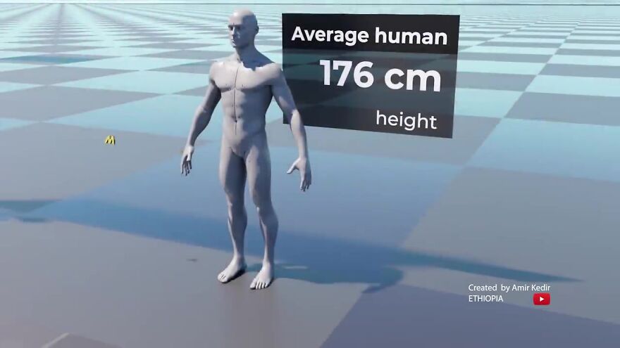 World's Most Famous Statues Compared By Height: 3D Animation By Amir Kedir World's Most Famous Statues Compared By Height: 3D Animation By Amir Kedir