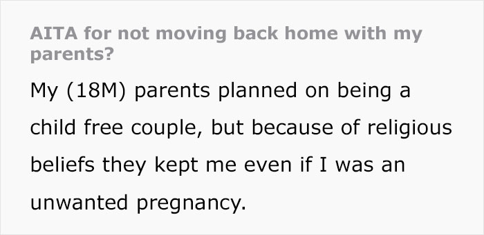 "My Mother Started Crying And Left The Room": Parents Kick Out 18-Year-Old Son, Then Get Upset He Doesn&rsquo;t Want To Return