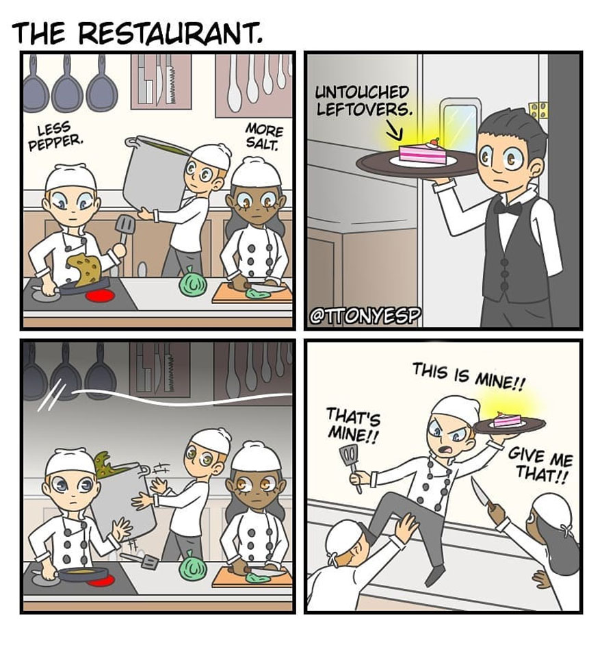 39 New Hilarious Comics By Tony Esp With Dark Endings