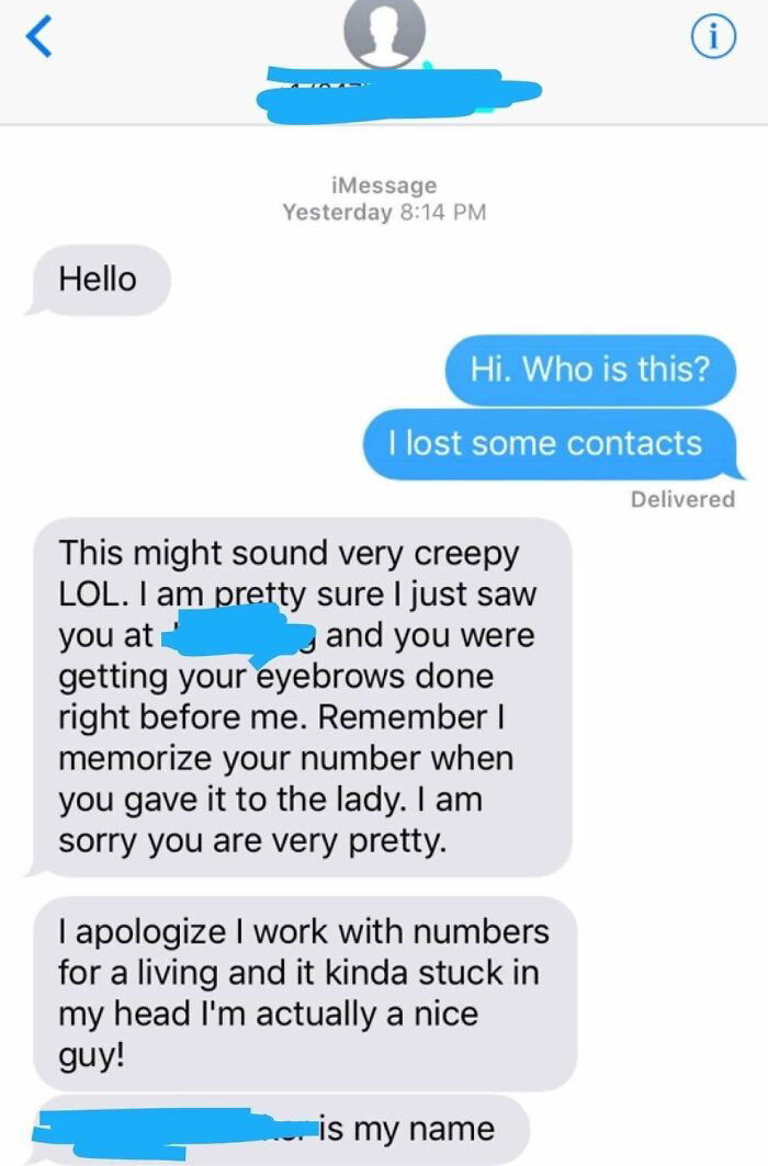 Be Careful Giving Out Your Number In Public!