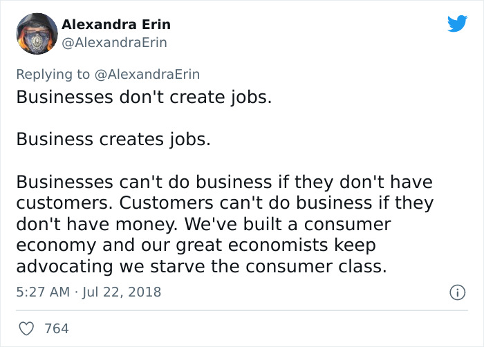 &ldquo;Top-Heavy Capitalism Will Collapse Under Its Own Weight&rdquo;: Woman Online Devotedly Explains The Dark Side Of The Free Market Theory