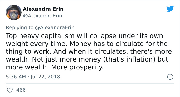 &ldquo;Top-Heavy Capitalism Will Collapse Under Its Own Weight&rdquo;: Woman Online Devotedly Explains The Dark Side Of The Free Market Theory