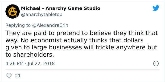 &ldquo;Top-Heavy Capitalism Will Collapse Under Its Own Weight&rdquo;: Woman Online Devotedly Explains The Dark Side Of The Free Market Theory