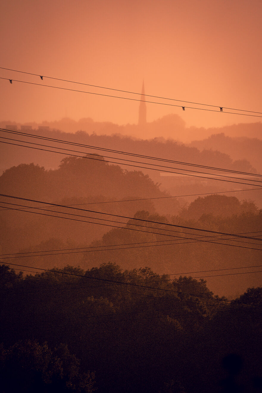 October 2022 – Sunset On A Rainy Day In Bochum. Shot With Sony A7 III + 200-600mm