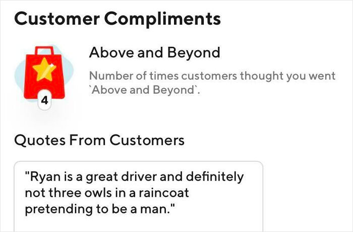 First Comment From New Door Dash Update