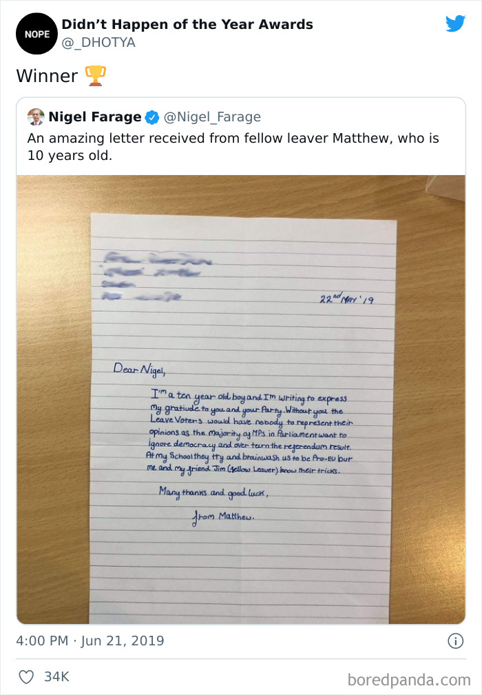 Didn’t Happen Of The Year Awards