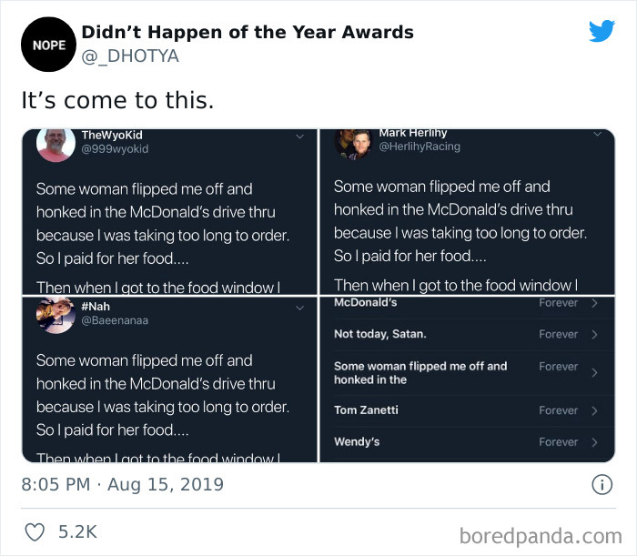 Didn’t Happen Of The Year Awards