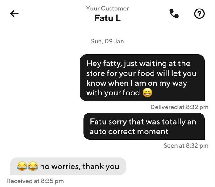 Just An Autocorrect Horror Story I Made While Dashing!