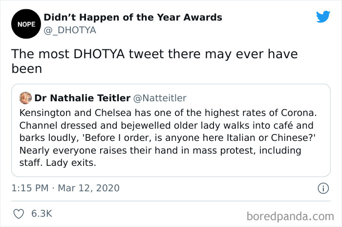 Didn’t Happen Of The Year Awards