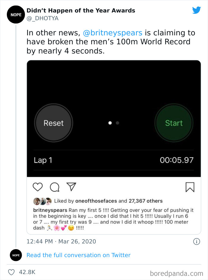 Didn’t Happen Of The Year Awards