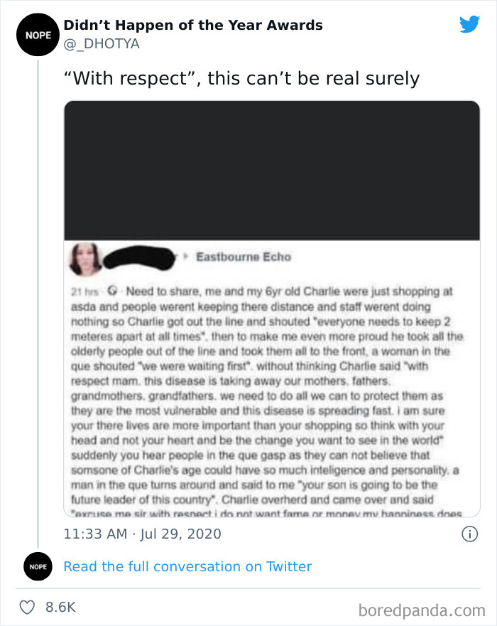 Didn’t Happen Of The Year Awards