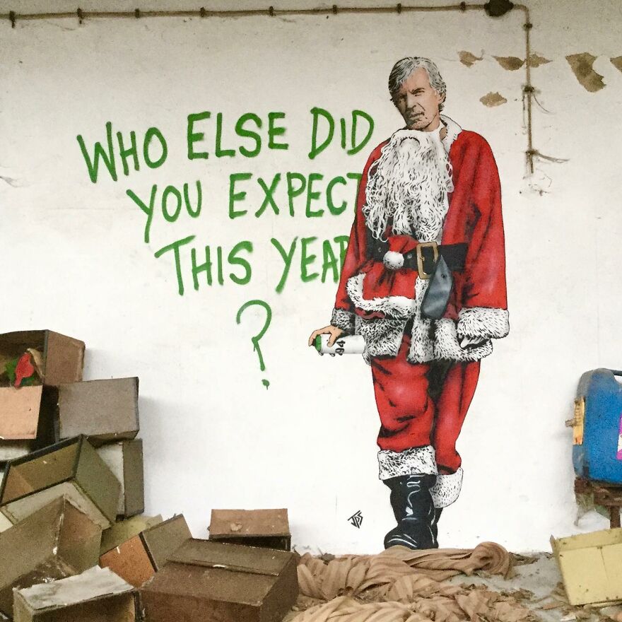 Jps Fights Mental Illness And Addiction By Creating Fun Street Art, And Here Are 46 Of His Best Works