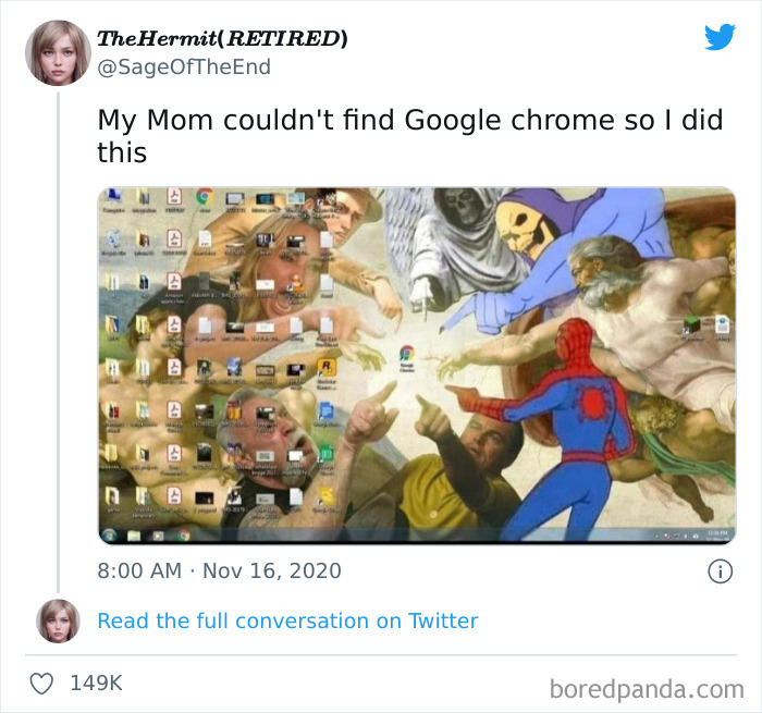 Not Sure If This Counts But Madlad Strikes At His Mom?