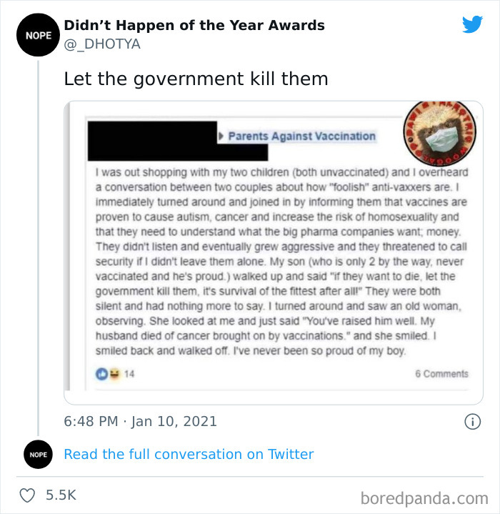 Didn’t Happen Of The Year Awards