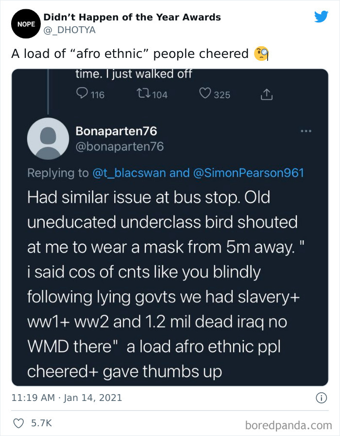 Didn’t Happen Of The Year Awards