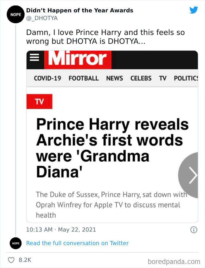 Didn’t Happen Of The Year Awards