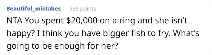 “AITA For Buying My Fiancée A Lab-Grown Diamond And Refusing To Exchange It For A Natural Stone?” “AITA For Buying My Fiancée A Lab-Grown Diamond And Refusing To Exchange It For A Natural Stone?”