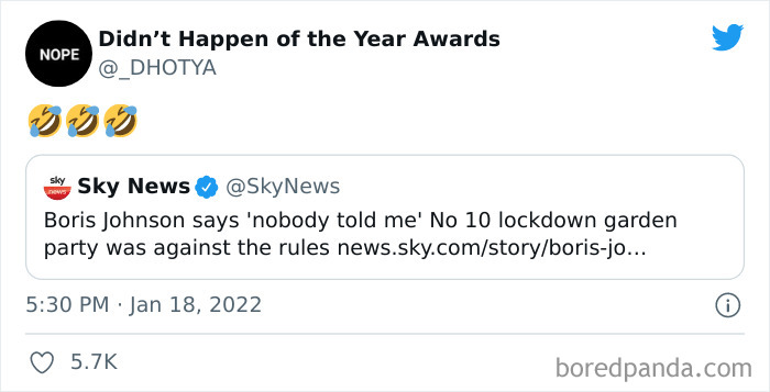 Didn’t Happen Of The Year Awards