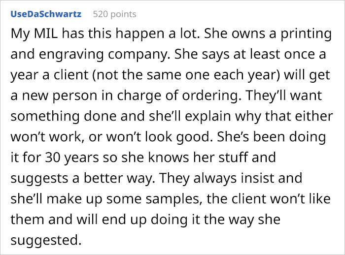 Manager Asks Lead Embroiderer To Stop Bugging Her With Quality Control Emails, Which Ends Up Costing The Company $10K Manager Asks Lead Embroiderer To Stop Bugging Her With Quality Control Emails, Which Ends Up Costing The Company $10K