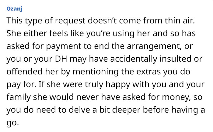 This Mom Is Not Sure What To Do After Her Mother Starts Asking For Money For Looking After Her Grandson, Despite Living All-Expenses-Paid With Her