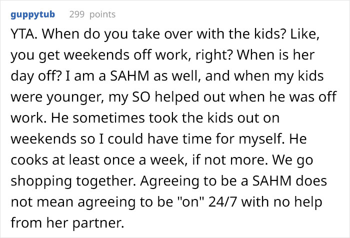 Man Wonders If He’s A Bad Guy For Telling His Wife That Wants To Be Appreciated To Stop Expecting It, As It’s Her Job To Be A Stay-At-Home Mom Man Wonders If He’s A Bad Guy For Telling His Wife That Wants To Be Appreciated To Stop Expecting It, As It’s Her Job To Be A Stay-At-Home Mom