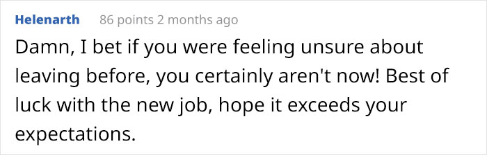 Ex-Employee Called "Unethical" For Leaving For A Better Job Because The Whole Company Relies On Him