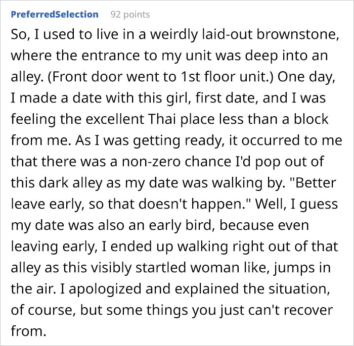 Guy Screws Up By Telling A Woman On Their First Date That Her Pepper Spray Is Useless