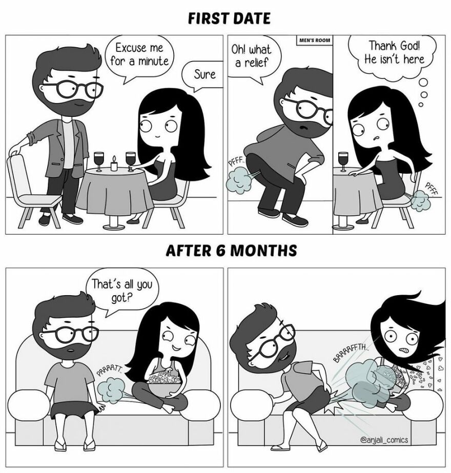 Very Funny Comics By An Artist About Life Together