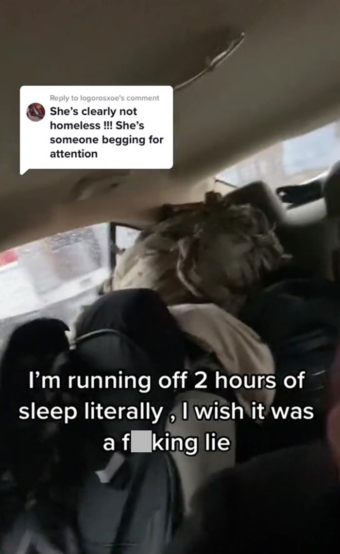 Woman Goes Viral Online After Revealing How She Lives In A Car Despite Having A Full-Time Job