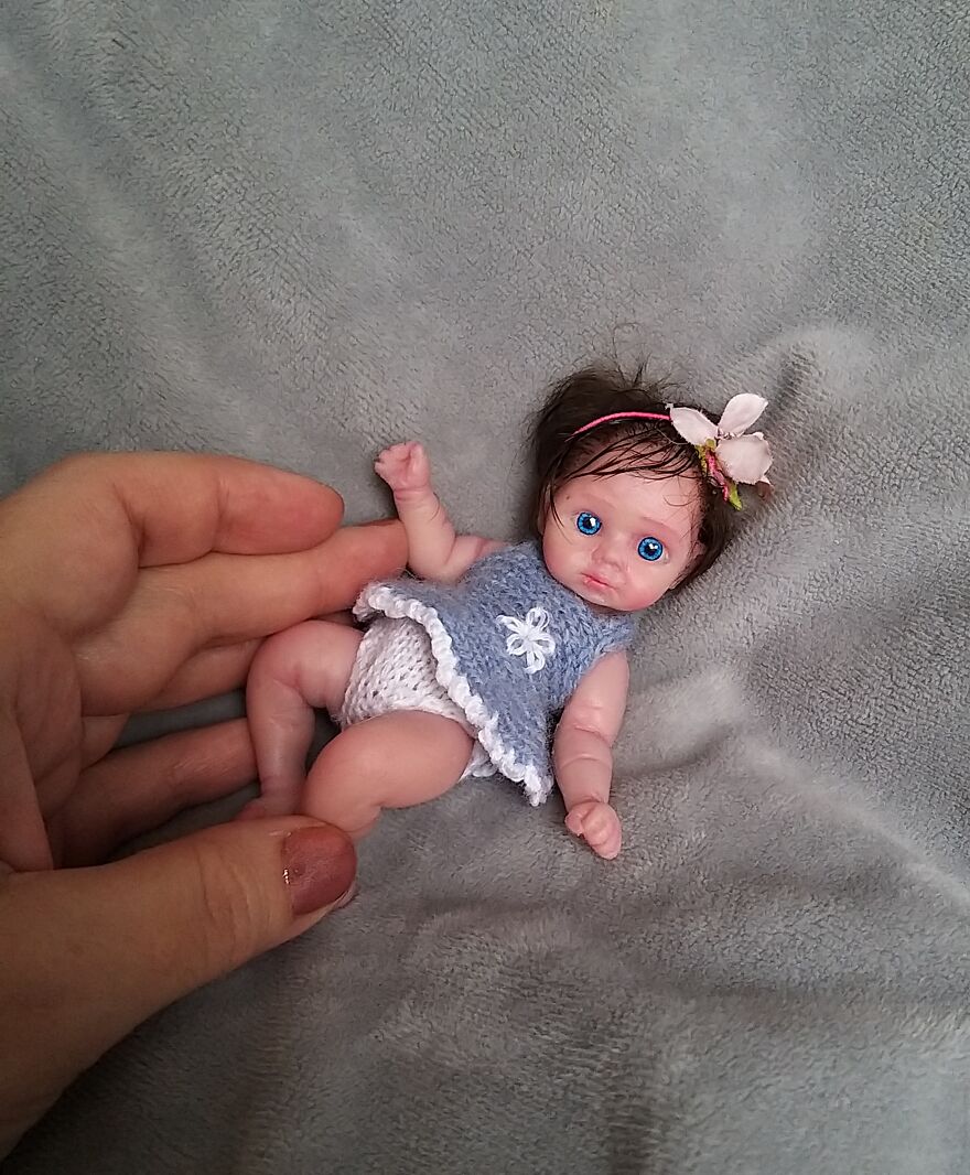 I’m A Doll Artist And I Created Mini Silicone Babies