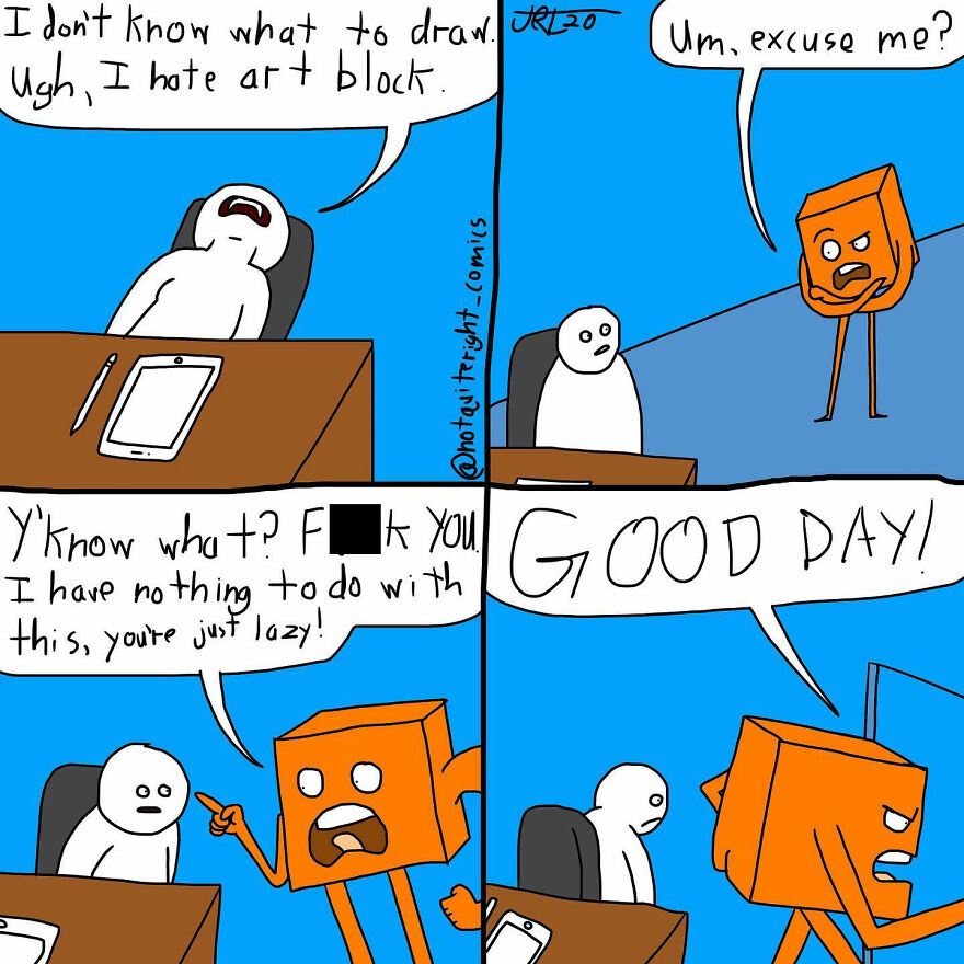 This Guy Makes Comics For Black Humor Lovers