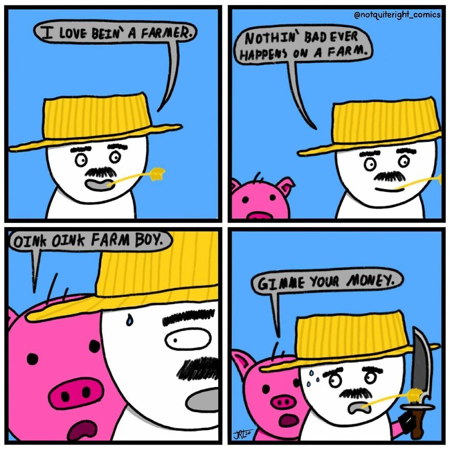 This Guy Makes Comics For Black Humor Lovers