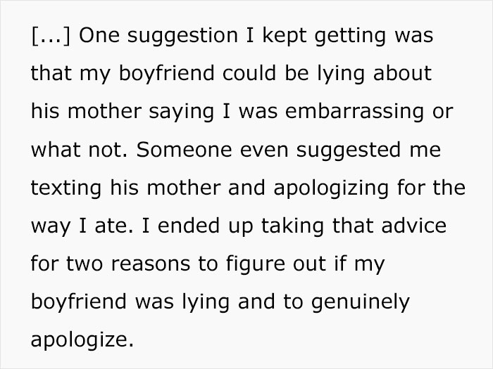 "Am I The Jerk For Eating At My Boyfriend's Family's Christmas Dinner?"