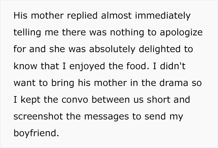 "Am I The Jerk For Eating At My Boyfriend's Family's Christmas Dinner?"